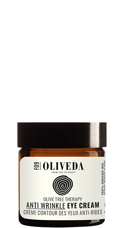 F09 Olive tree Therapy Anti Wrinkle Eye Cream by OLIVEDA - Non-toxic, SLOW rated product free from harmful chemicals