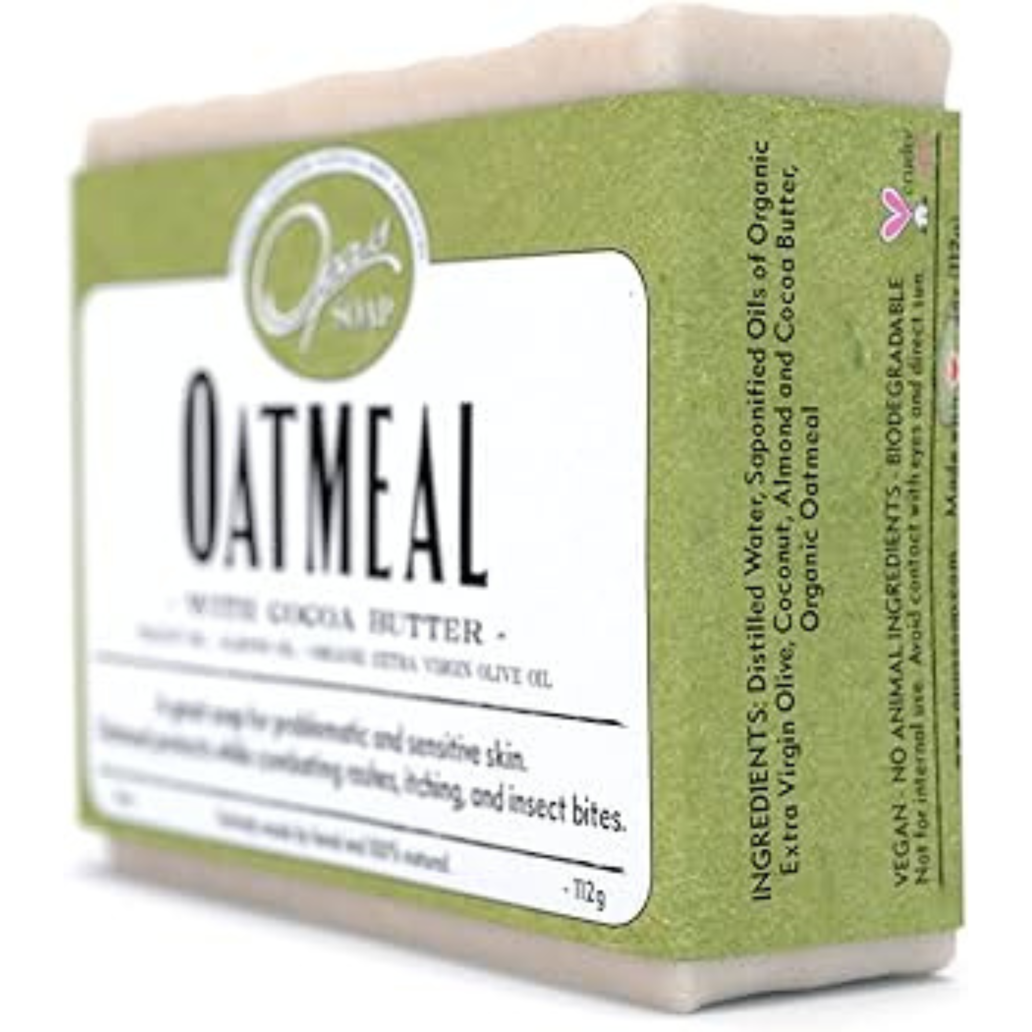 Opas Soap Oatmeal Soap with Organic Cocoa Butter - Unscented