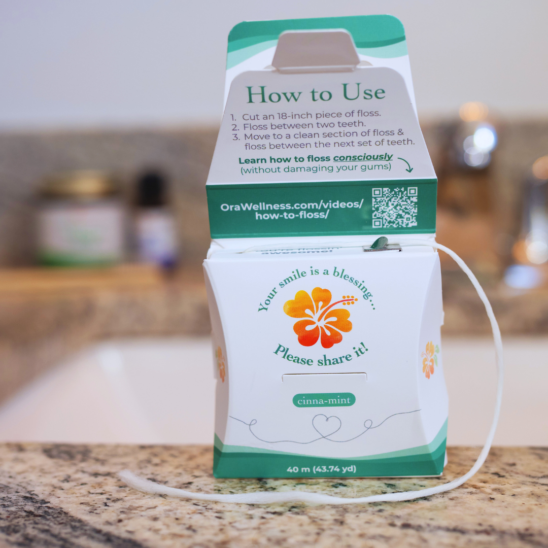 Fantastic Floss by OraWellness - Non-toxic Oral Care product rated STOP by Million Marker, free from BPA, phthalates, and parabens