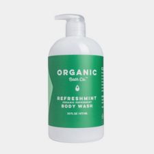 RefreshMint Organic Body Wash by Organic Bath Co. - Non-toxic, SLOW rated product free from harmful chemicals