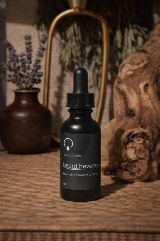 Beard Bevarage by OrganiGrowHairCo - Non-toxic, SLOW rated product free from harmful chemicals