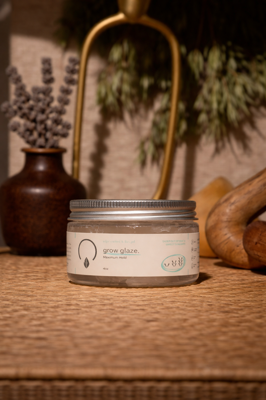 Grow Glaze Edge Control by OrganiGrowHairCo - Non-toxic, SLOW rated product free from harmful chemicals