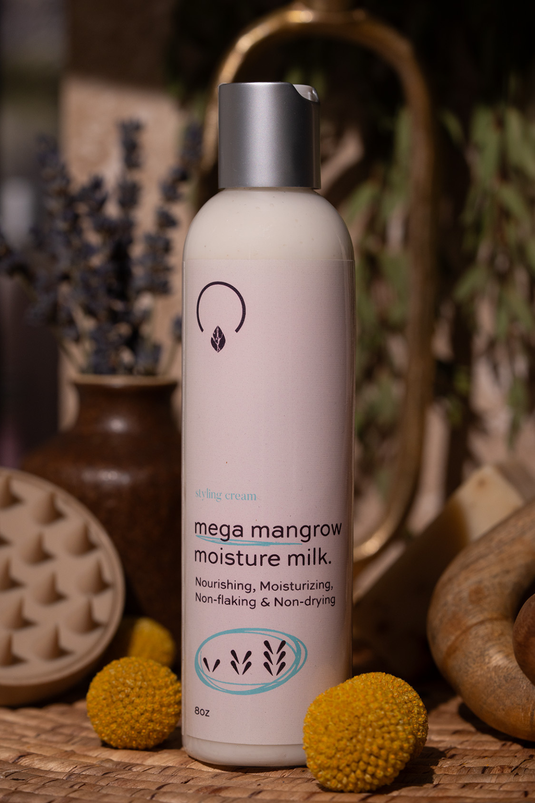 Mega Mangrow Moisture Milk by OrganiGrowHairCo - Non-toxic, SLOW rated product free from harmful chemicals