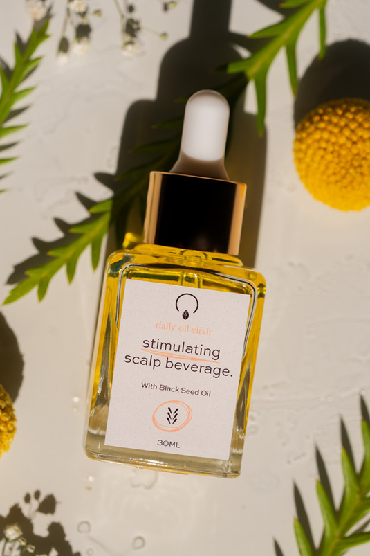 Stimulating Scalp Beverage High Porosity by OrganiGrowHairCo - Non-toxic Hair Styling + Treatment product rated SLOW by Million Marker, free from BPA, phthalates, and parabens