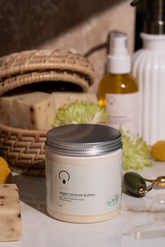 Vegan Texture Butter by OrganiGrowHairCo - Non-toxic, SLOW rated product free from harmful chemicals