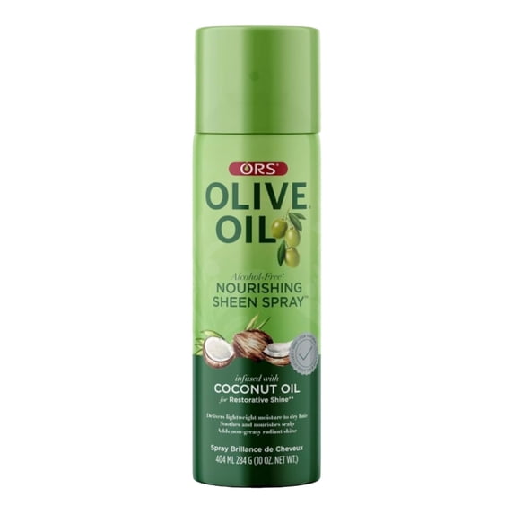 Olive Oil Nourishing Sheen Spray by ORS - Non-toxic Hair Styling + Treatment product rated STOP by Million Marker, free from BPA, phthalates, and parabens