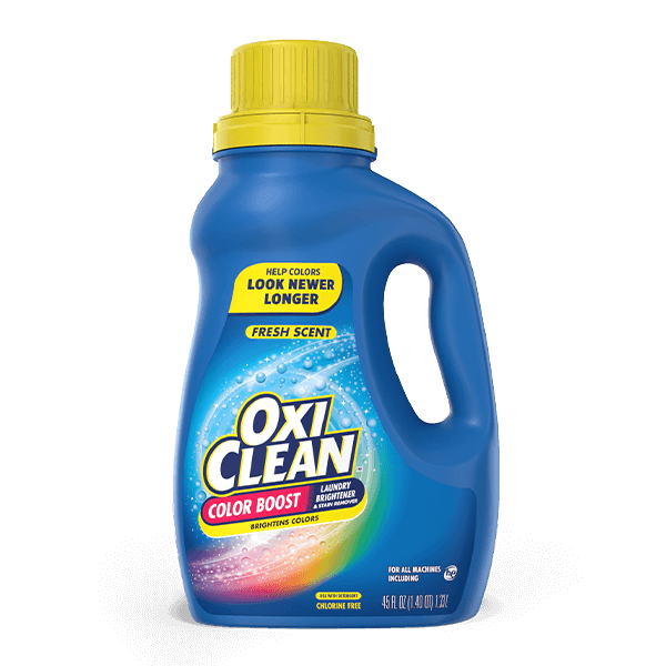 Color Boost Color Brightener + Stain Remover Liquid by OxiClean - Non-toxic Laundry product rated STOP by Million Marker, free from BPA, phthalates, and parabens