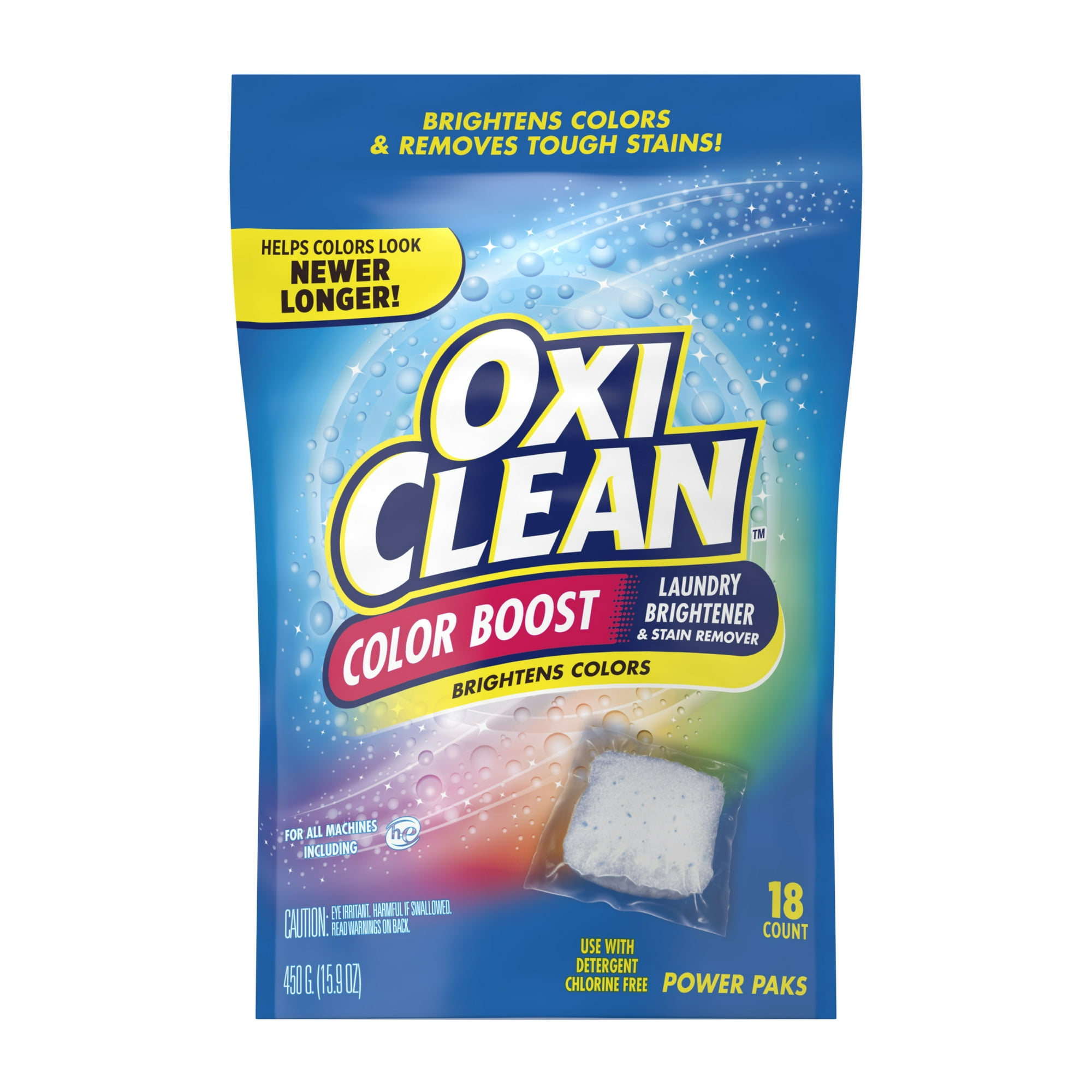 Color Boost Pods by OxiClean - Non-toxic, STOP rated product free from harmful chemicals