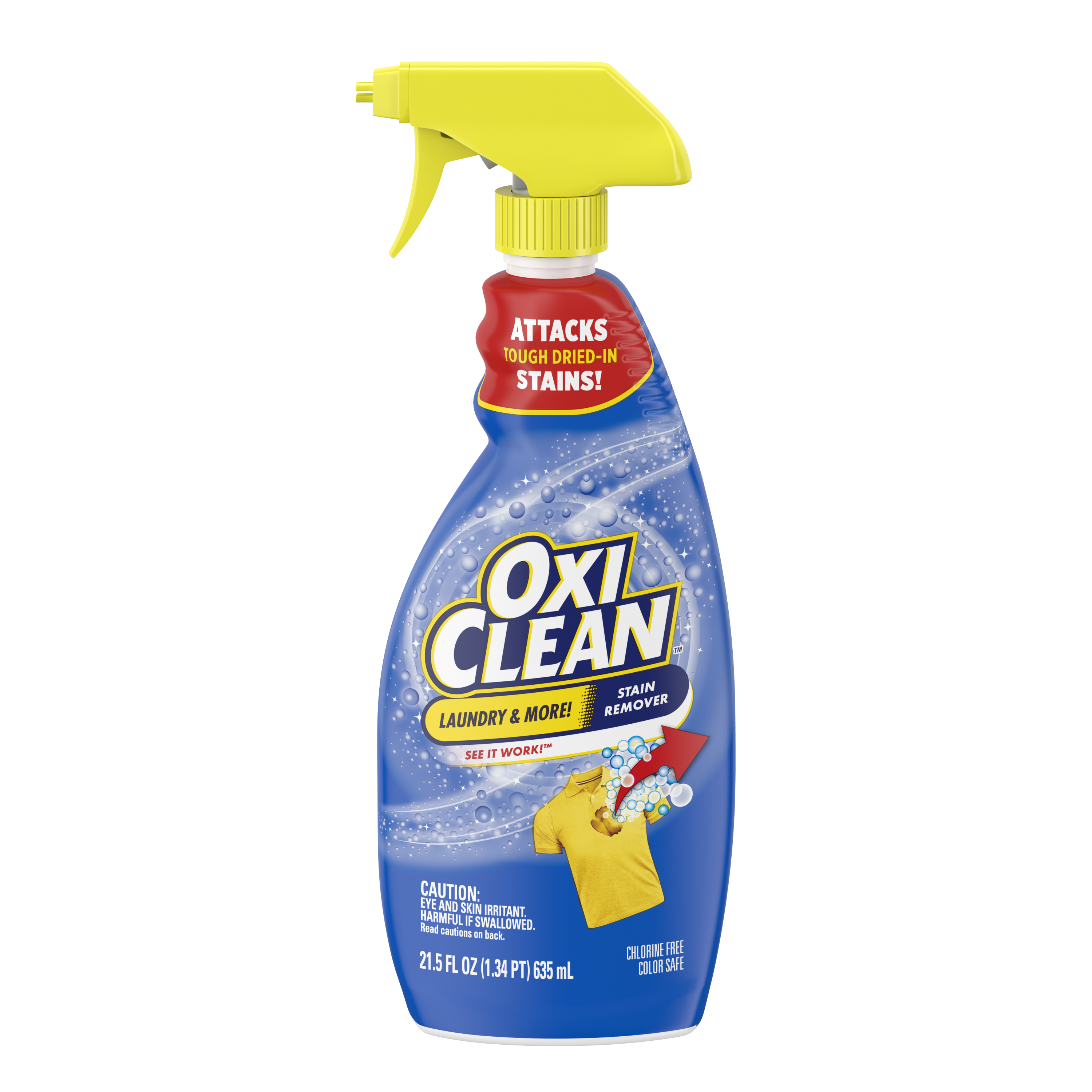 Laundry Stain Remover by OxiClean - Non-toxic, STOP rated product free from harmful chemicals