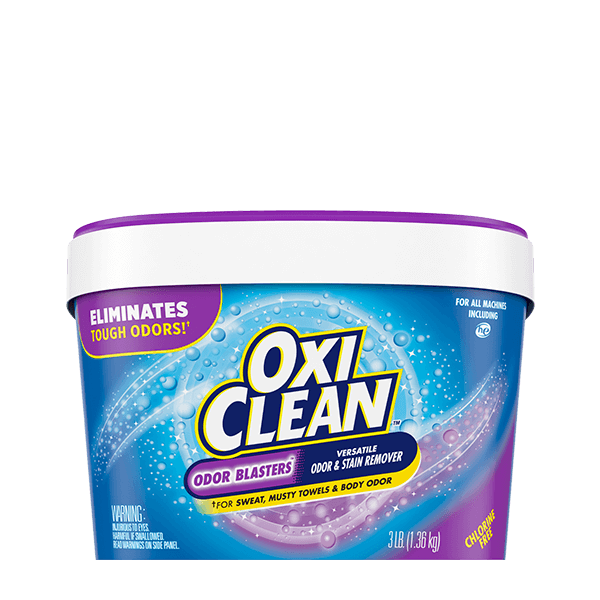Odor Blasters Laundry Stain & Odor Remover by OxiClean - Non-toxic, STOP rated product free from harmful chemicals