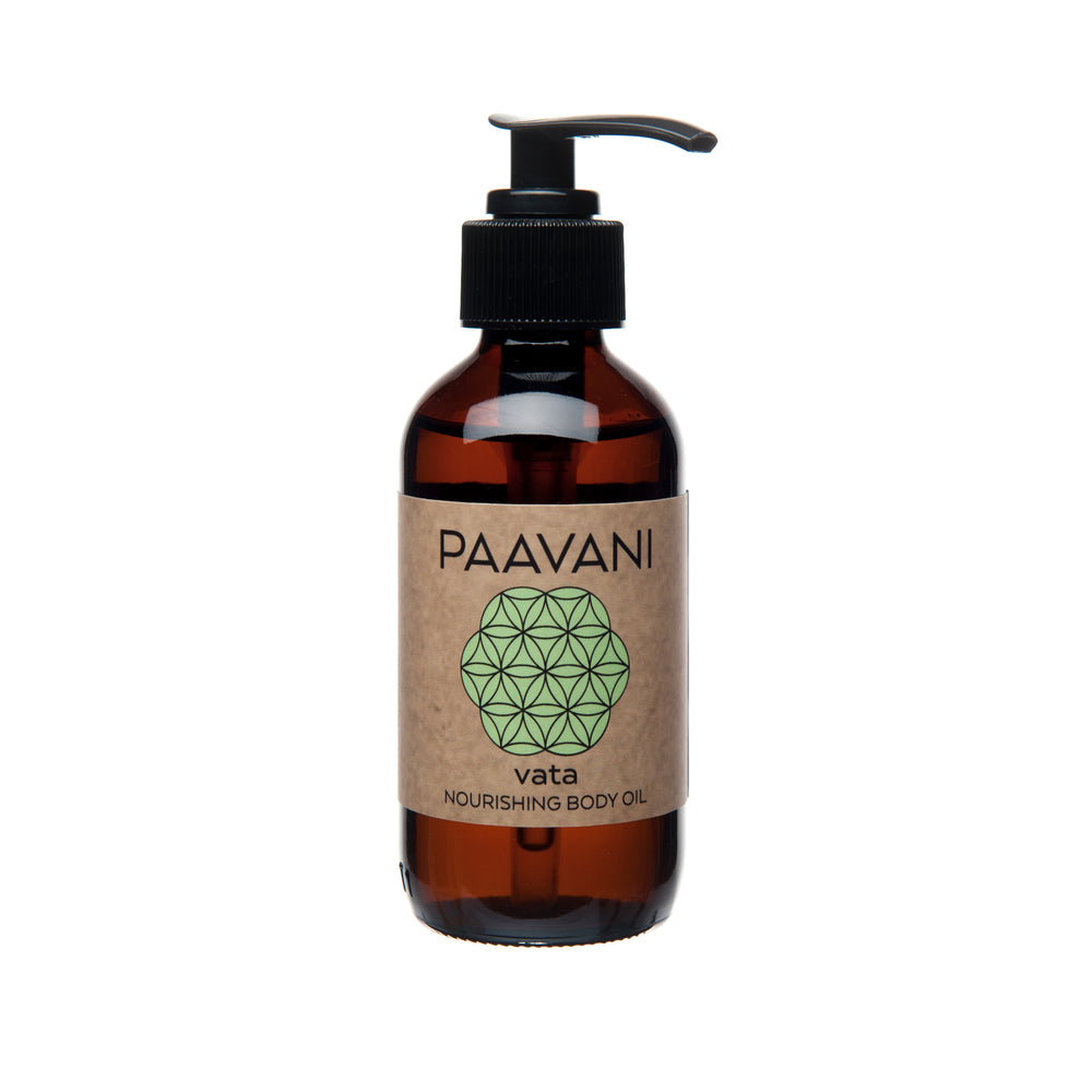Vata Body Oil by Paavani Ayurveda - Non-toxic, SLOW rated product free from harmful chemicals