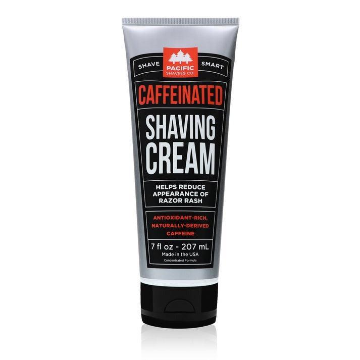 Caffeinated Shaving Cream by PACIFIC SHAVING CO. - Non-toxic, SLOW rated product free from harmful chemicals