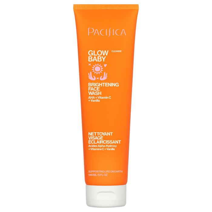 Glow Baby Brightening Face Wash by PACIFICA - Non-toxic, SLOW rated product free from harmful chemicals