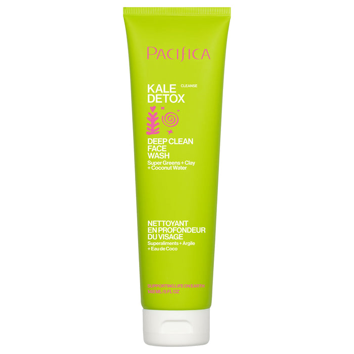 Kale Detox Deep Cleaning Face Wash by PACIFICA - Non-toxic, SLOW rated product free from harmful chemicals