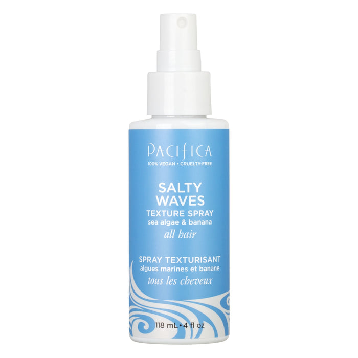 Salty Waves Texture Spray by PACIFICA - Non-toxic Hair Styling + Treatment product rated SLOW by Million Marker, free from BPA, phthalates, and parabens