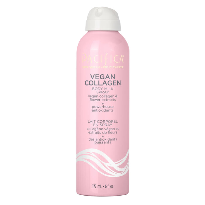Vegan Collagen Body Milk Spray by PACIFICA - Non-toxic, SLOW rated product free from harmful chemicals