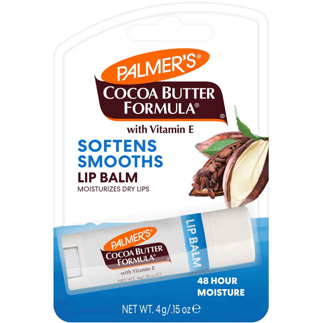 Cocoa Butter Formula Original Ultra Moisturizing Lip Balm by Palmer's - Non-toxic, STOP rated product free from harmful chemicals