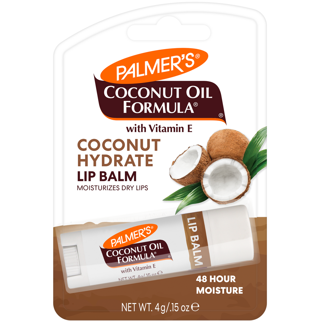 Coconut Oil Lip Balm by Palmer's - Non-toxic, STOP rated product free from harmful chemicals