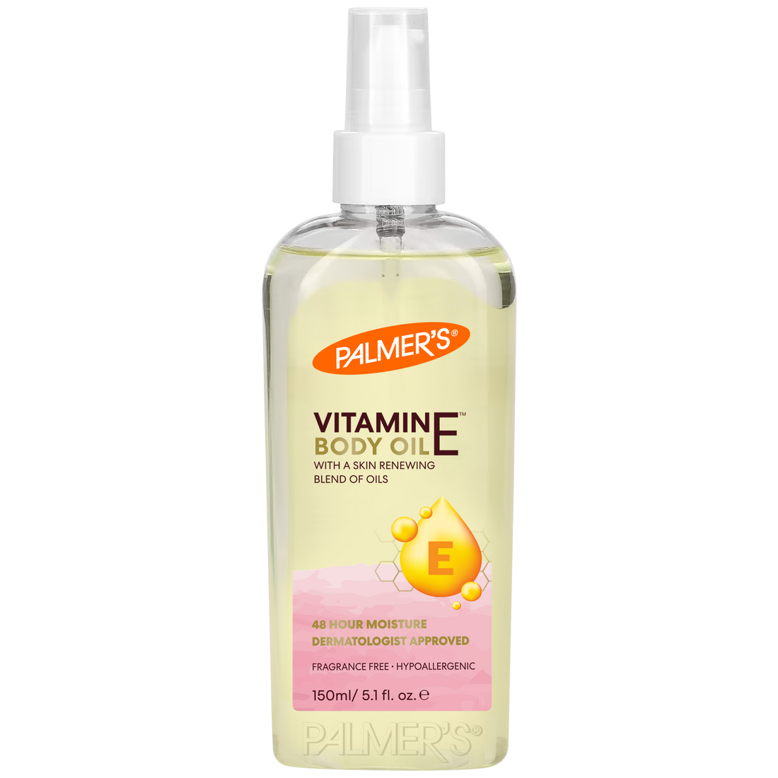 Vitamin E Body Oil by Palmer's - Non-toxic Body Oils, Butters + Lotions product rated GO by Million Marker, free from BPA, phthalates, and parabens