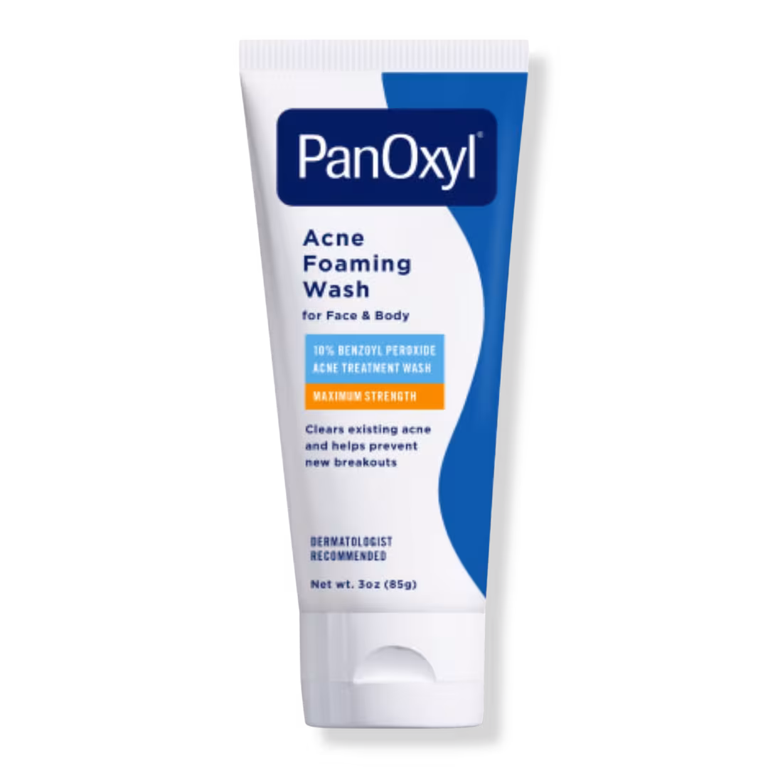 Acne Foaming Wash For Face & Body by PanOxyl - Non-toxic, STOP rated product free from harmful chemicals