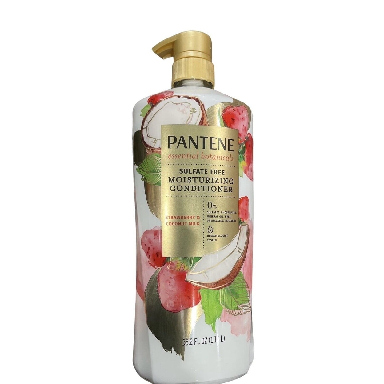 Essential Botanicals Conditioner – Strawberry & Coconut Milk by PANTENE - Non-toxic Shampoos + Conditioners product rated STOP by Million Marker, free from BPA, phthalates, and parabens