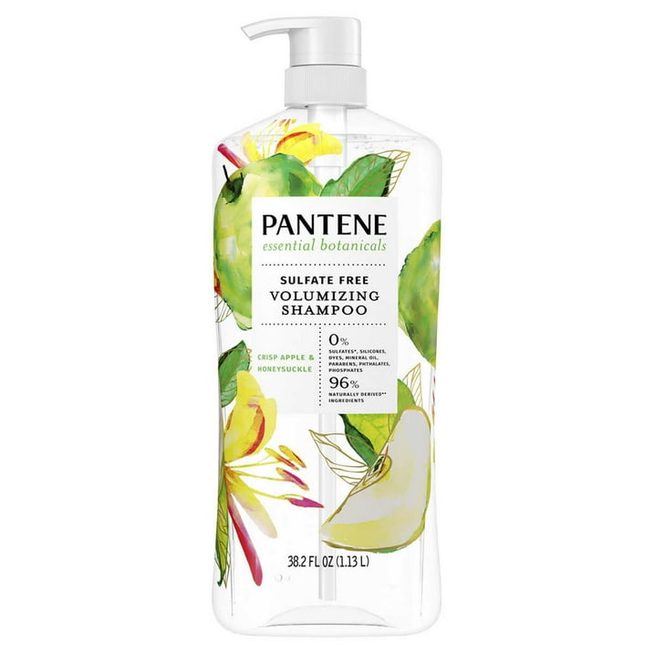 Essential Botanicals Shampoo – Apple & Honeysuckle by PANTENE - Non-toxic Shampoos + Conditioners product rated STOP by Million Marker, free from BPA, phthalates, and parabens