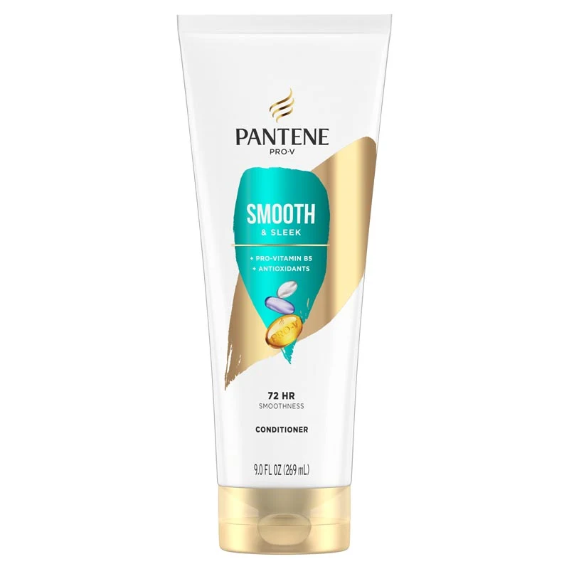 Pro-V Smooth & Sleek Conditioner by PANTENE - Non-toxic Shampoos + Conditioners product rated STOP by Million Marker, free from BPA, phthalates, and parabens