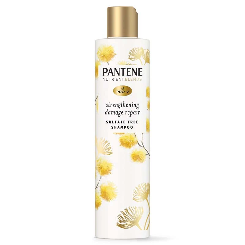 Strengthening Damage Repair Shampoo with Castor Oil by PANTENE - Non-toxic Shampoos + Conditioners product rated STOP by Million Marker, free from BPA, phthalates, and parabens