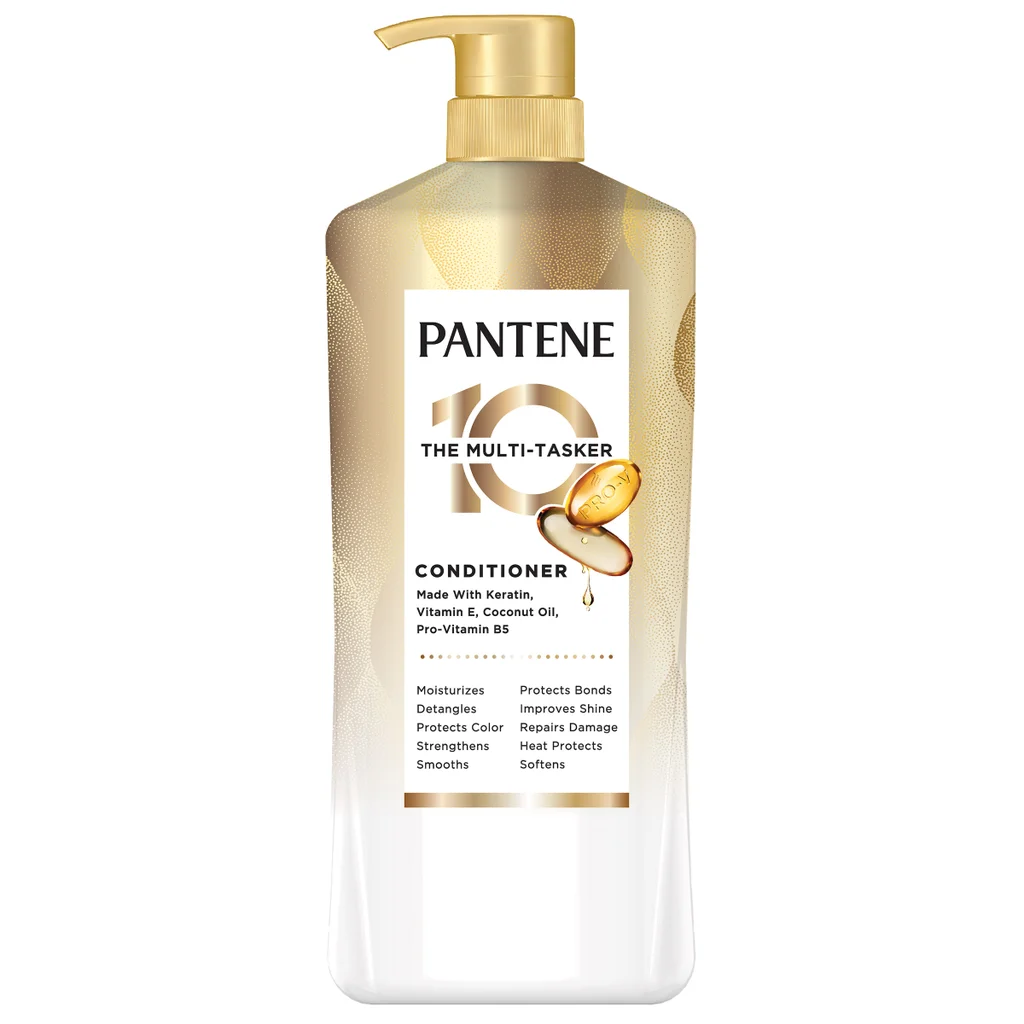 The 10 Multi-Tasker Conditioner by PANTENE - Non-toxic Shampoos + Conditioners product rated STOP by Million Marker, free from BPA, phthalates, and parabens