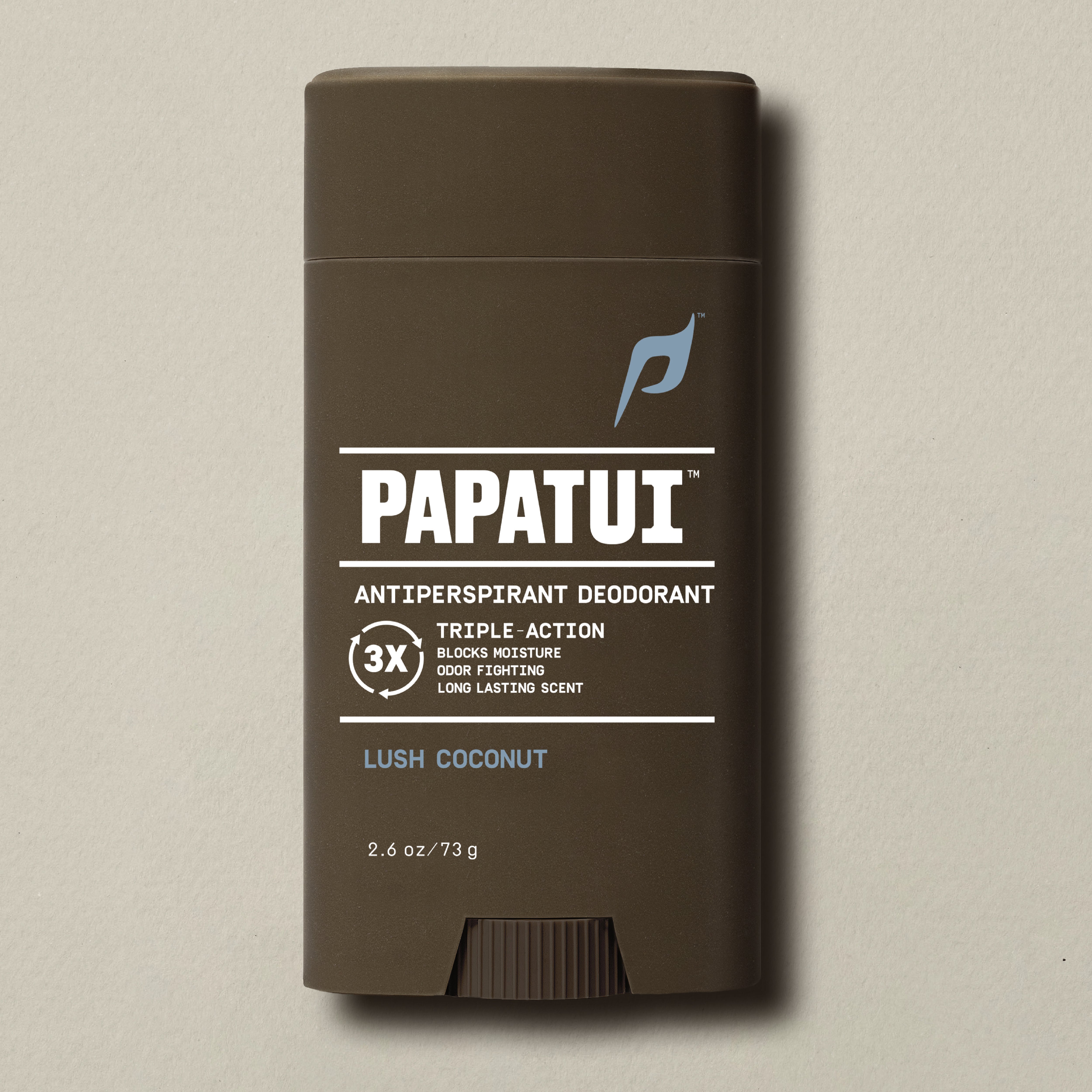 Antiperspirant Deodorant - Lush Coconut by PAPATUI - Non-toxic Deodorants product rated STOP by Million Marker, free from BPA, phthalates, and parabens