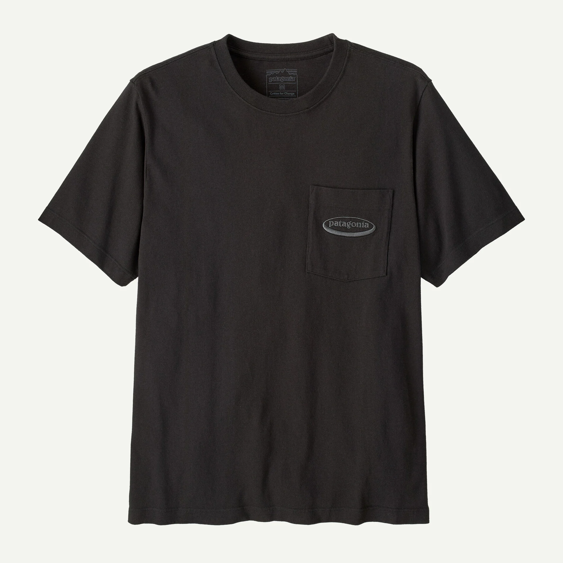 Men's Midweight '95 Oval Logo Pocket Tee by patagonia - Non-toxic, SLOW rated product free from harmful chemicals