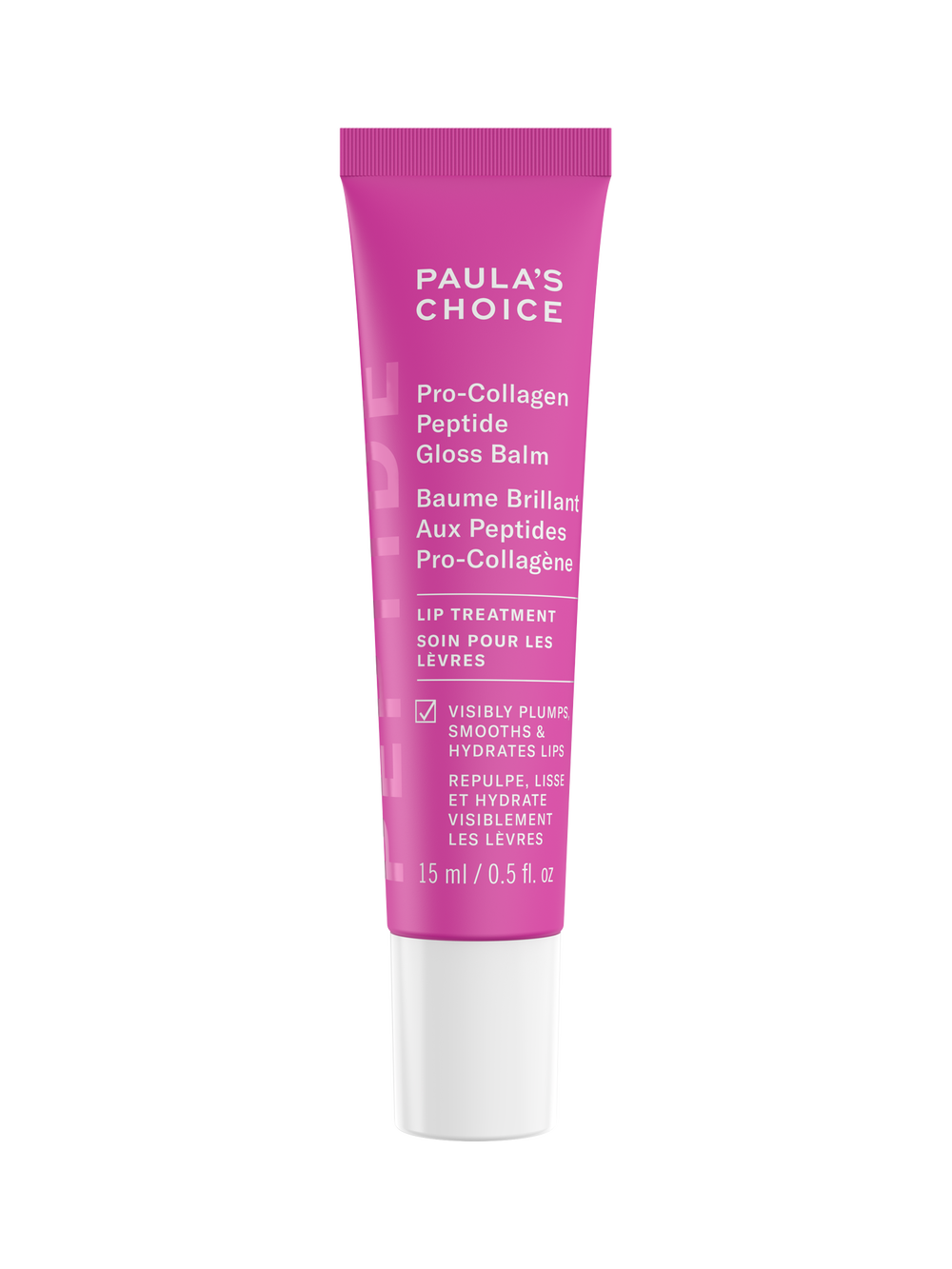 Pro-Collagen Peptide Plumping Gloss Balm Lip Treatment by PAULA'S CHOICE - Non-toxic, STOP rated product free from harmful chemicals