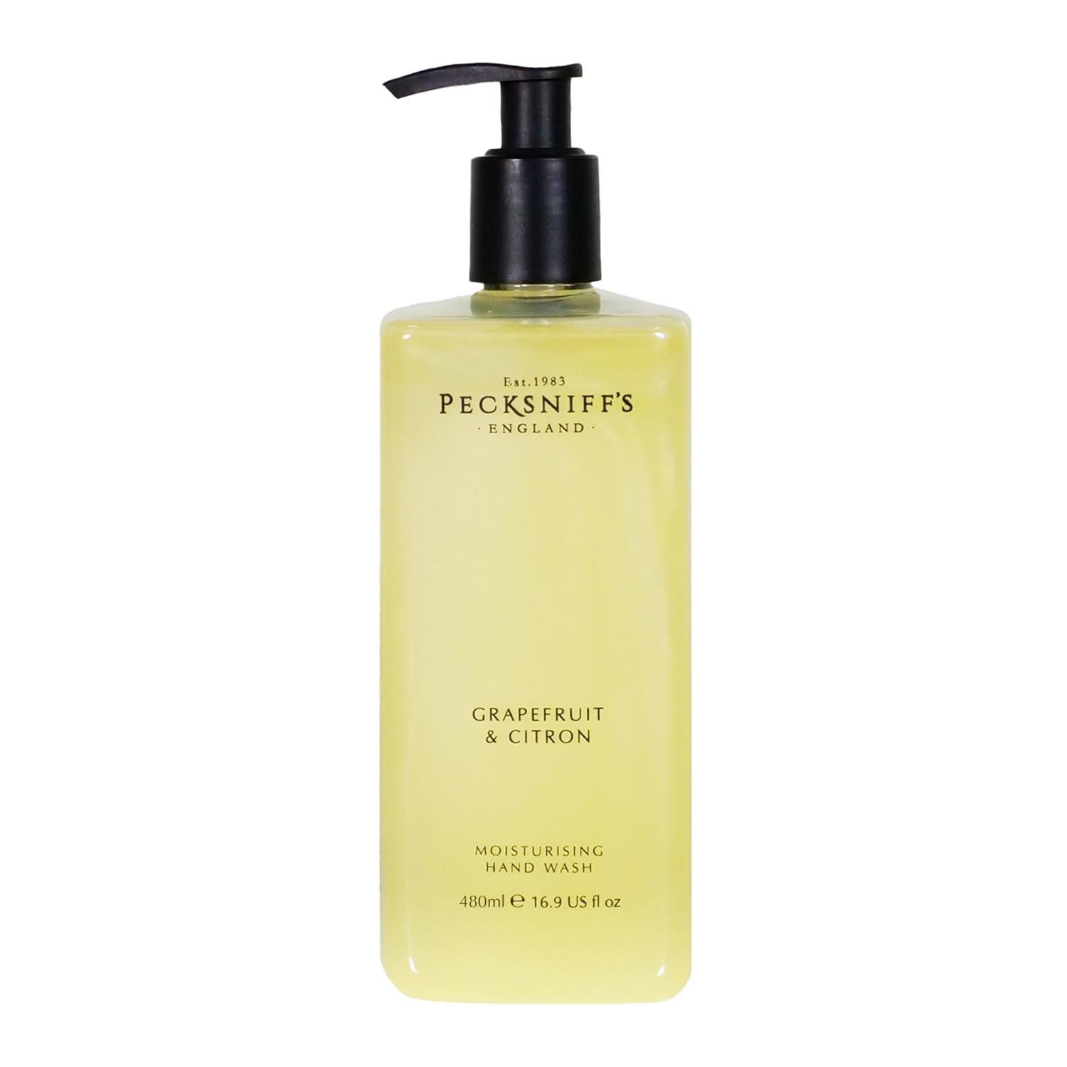 Moisturizing Hand Wash – Grapefruit & Citron by PECKSNIFF'S Est.1983 LONDON - Non-toxic Soaps + Body Washes product rated STOP by Million Marker, free from BPA, phthalates, and parabens