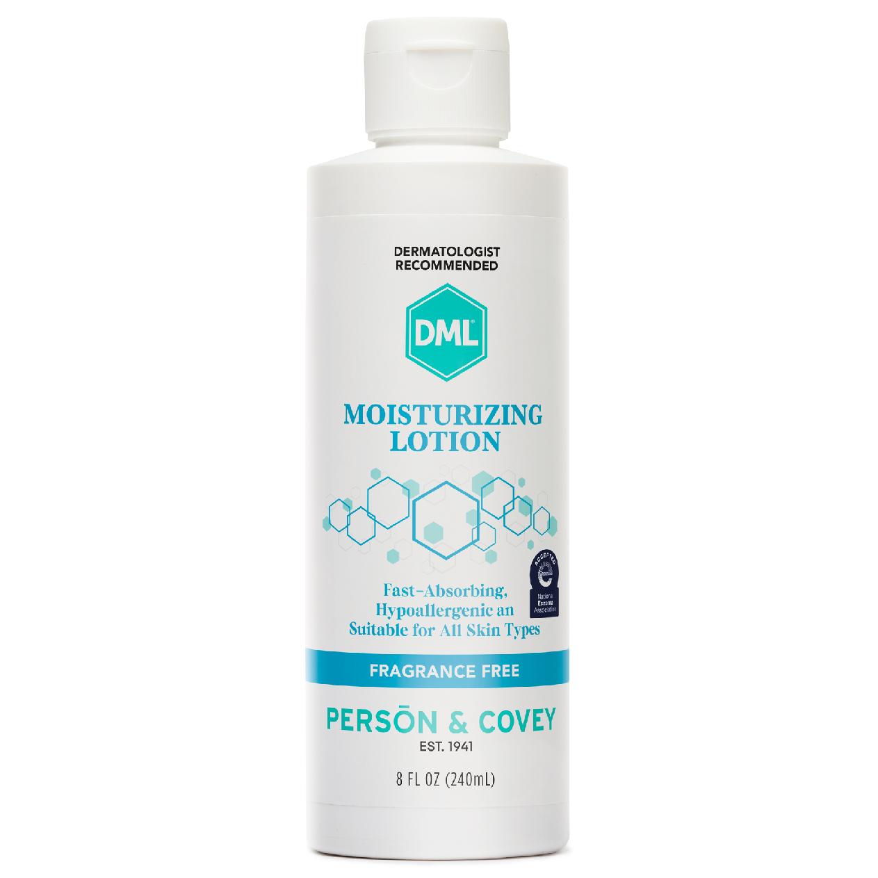 DML Moisturizing Lotion by PERSŌN & COVEY EST. 1941 - Non-toxic Body Oils, Butters + Lotions product rated STOP by Million Marker, free from BPA, phthalates, and parabens