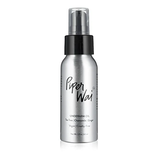 Natural Deodorant Underarm Oil With Jojoba by PiperWai - Non-toxic, SLOW rated product free from harmful chemicals