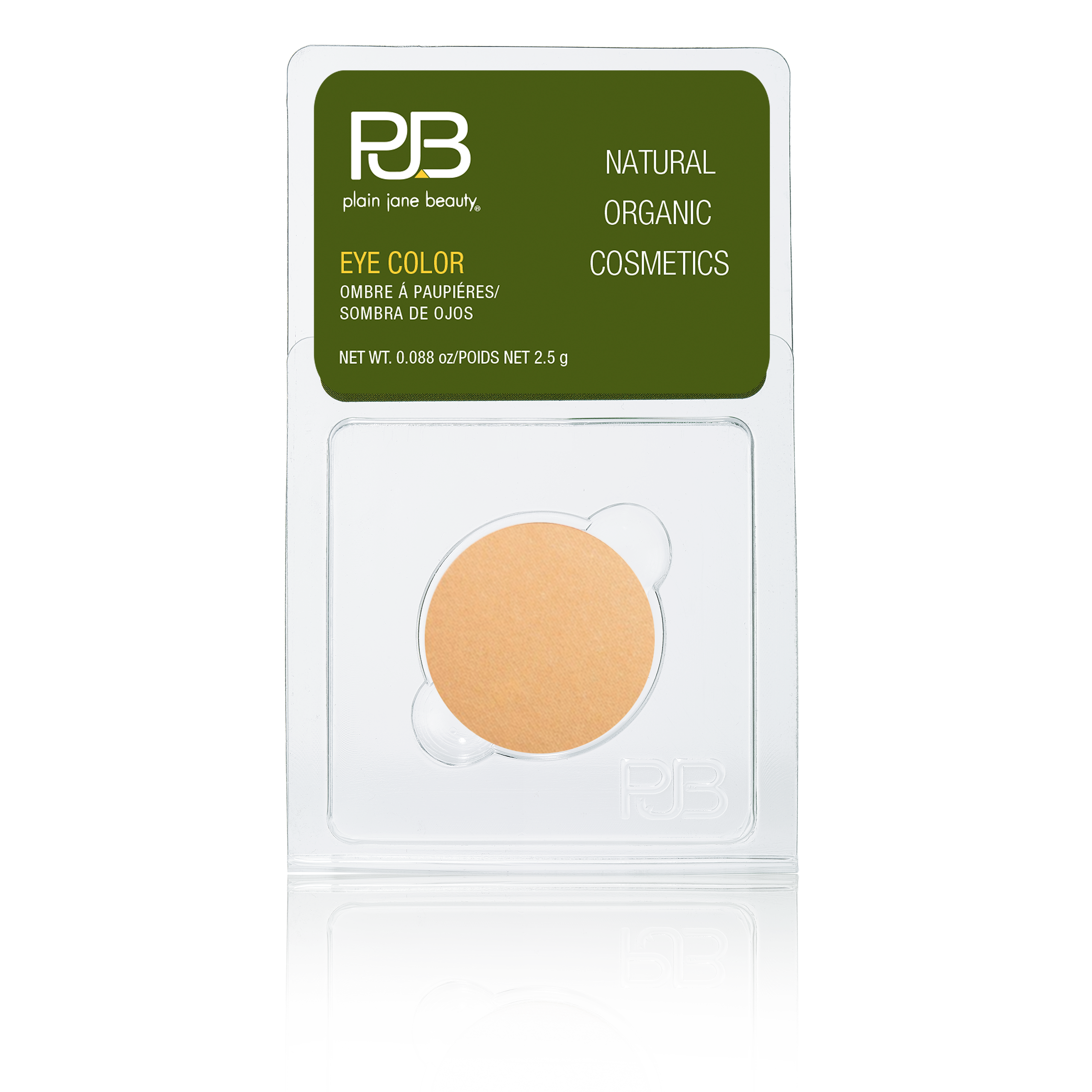 Eye Shadow Refil - Apricot #21 by PJB plain jane beauty - Non-toxic, SLOW rated product free from harmful chemicals