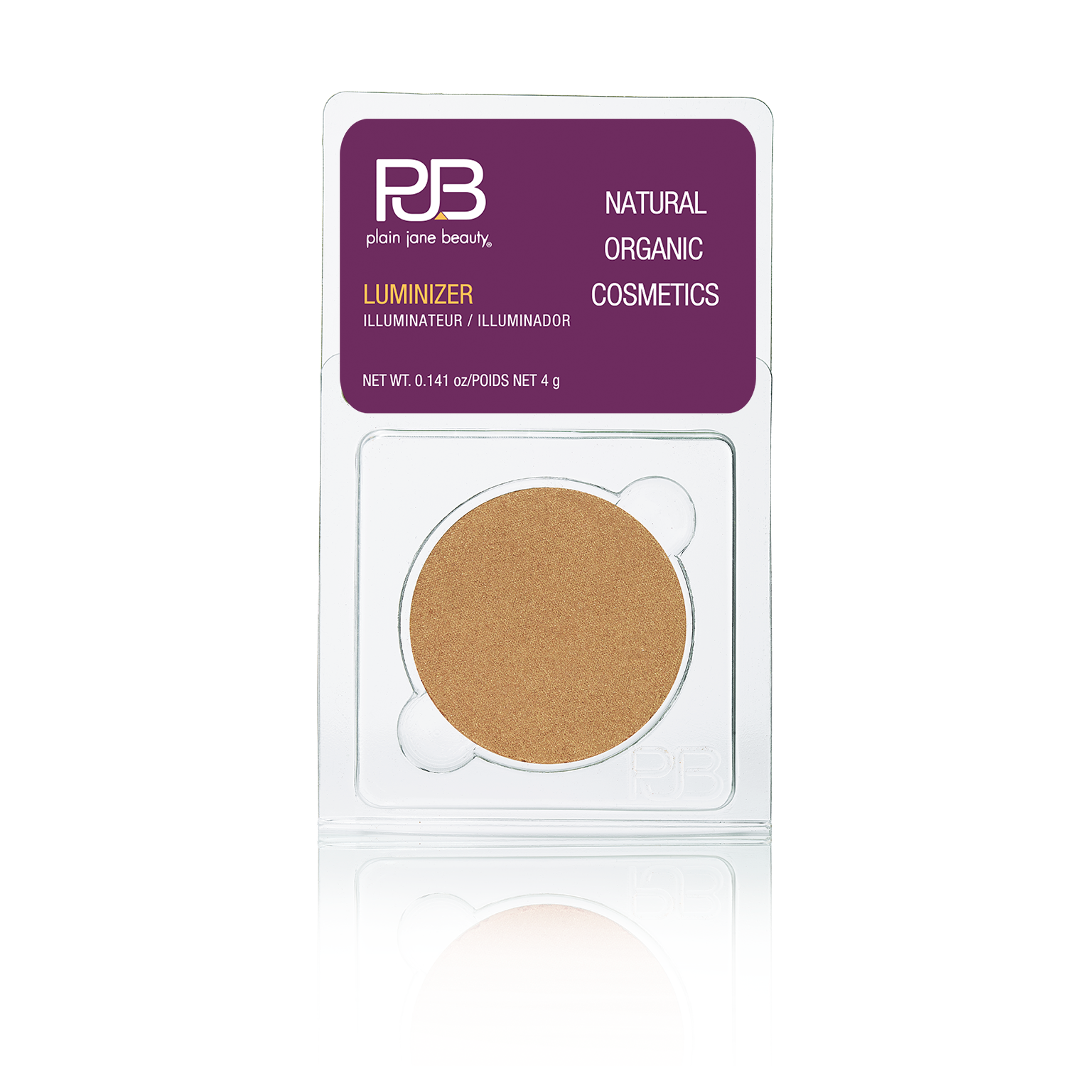 Luminizer Refill - Bronze Ambition by PJB plain jane beauty - Non-toxic, SLOW rated product free from harmful chemicals