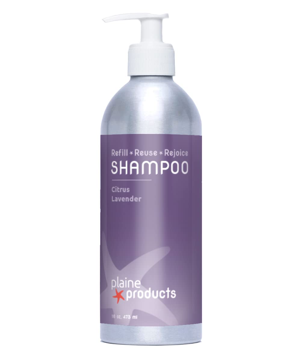 Citrus Lavender Shampoo by Plaine Products - Non-toxic Shampoos + Conditioners product rated SLOW by Million Marker, free from BPA, phthalates, and parabens