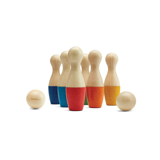Bowling Set by PlanToys - Non-toxic, GO rated product free from harmful chemicals