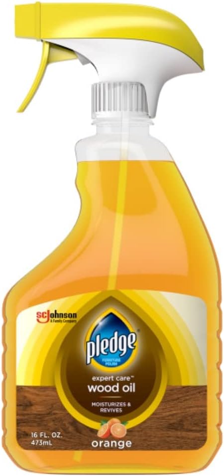 Expert Care Wood Oil by Pledge - Non-toxic, STOP rated product free from harmful chemicals