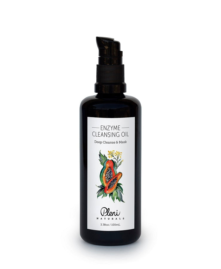 Enzyme Cleansing Oil by Pleni NATURALS - Non-toxic, GO rated product free from harmful chemicals