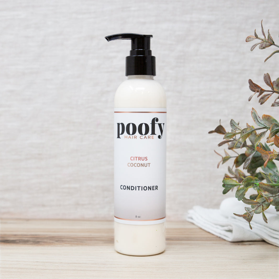 Conditioner - Citrus Coconut by poofy ORGANICS - Non-toxic Shampoos + Conditioners product rated SLOW by Million Marker, free from BPA, phthalates, and parabens