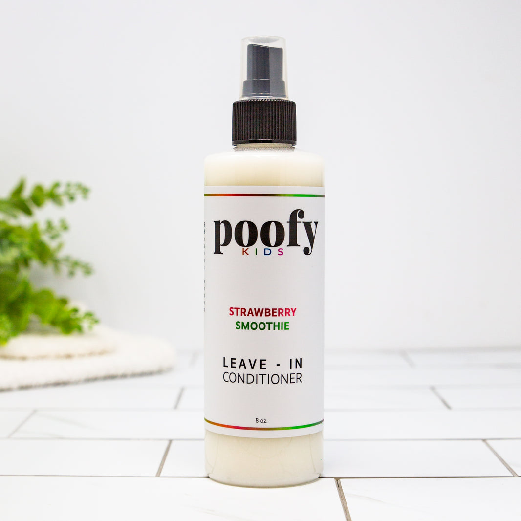 Leave-In Conditioner - Strawberry Smoothie by poofy ORGANICS - Non-toxic Shampoos + Conditioners product rated SLOW by Million Marker, free from BPA, phthalates, and parabens