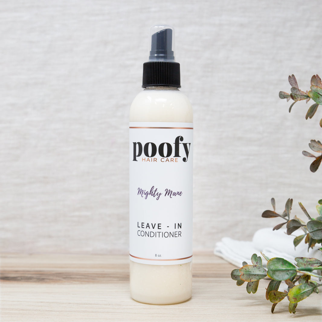Mighty Mane Leave-In Conditioner by poofy ORGANICS - Non-toxic, SLOW rated product free from harmful chemicals