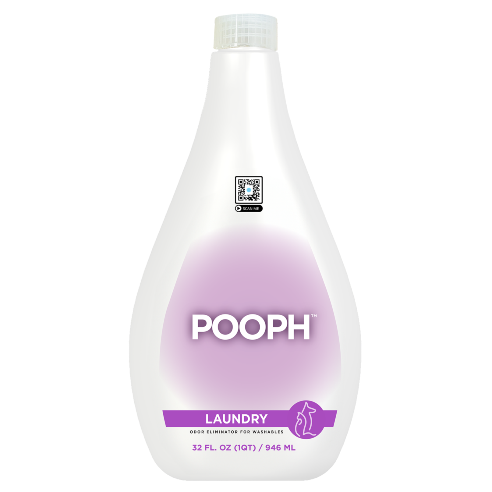 Laundry Odor Eliminator by POOPH - Non-toxic Laundry product rated STOP by Million Marker, free from BPA, phthalates, and parabens