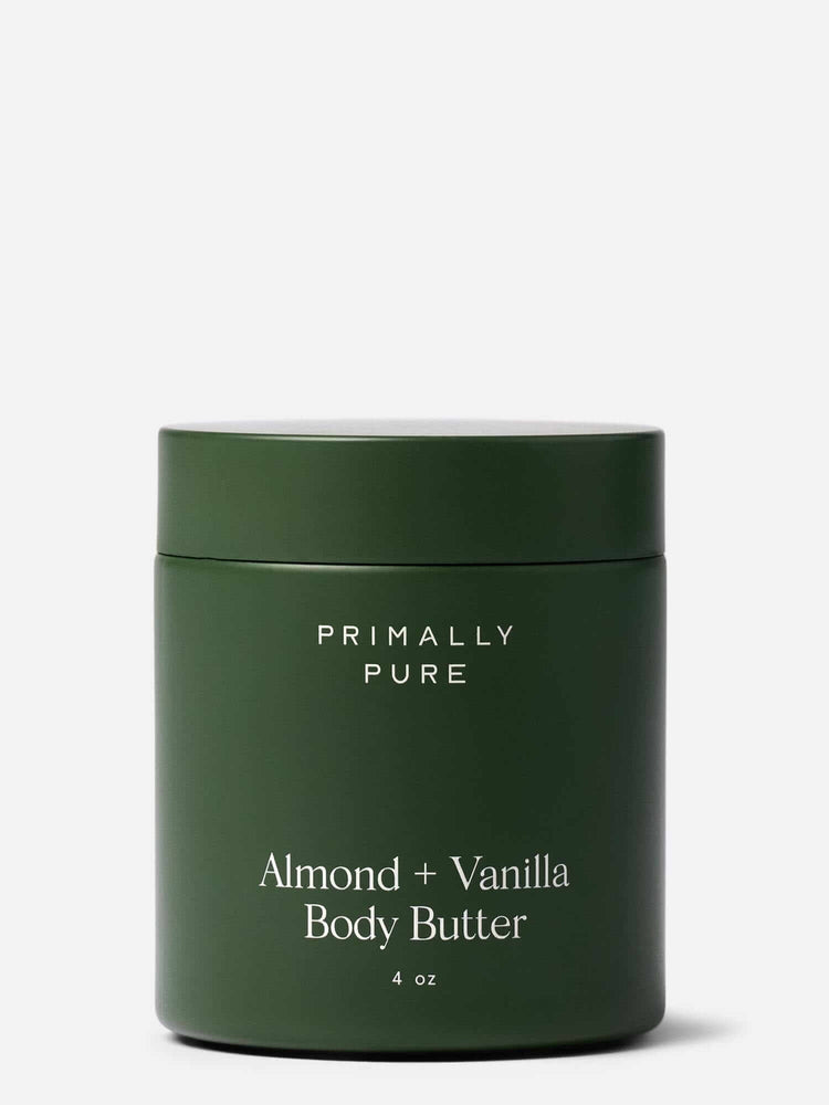 Almond + Vanilla Body Butter by Primally Pure - Non-toxic, SLOW rated product free from harmful chemicals