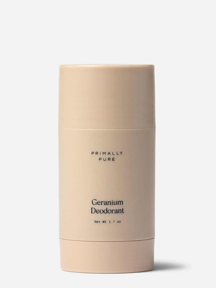Geranium Deodorant by Primally Pure - Non-toxic, SLOW rated product free from harmful chemicals