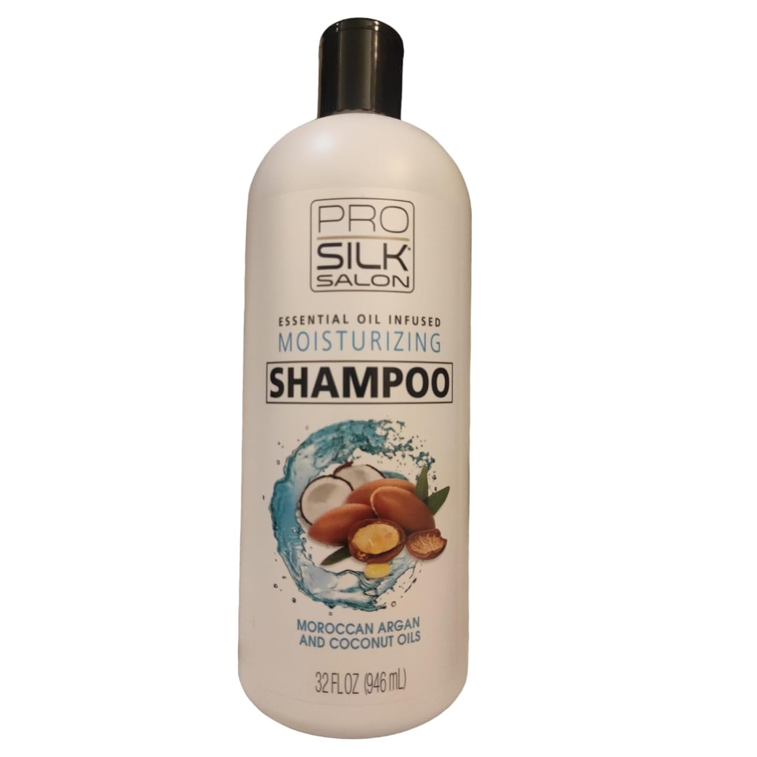 Salon Moisturizing Shampoo – Moroccan Argan & Coconut Oils by PRO SILK - Non-toxic Shampoos + Conditioners product rated STOP by Million Marker, free from BPA, phthalates, and parabens