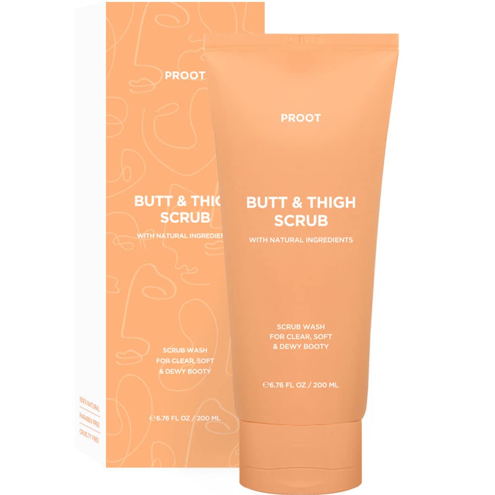 Butt & Thigh Scrub by PROOT - Non-toxic Soaps + Body Washes product rated SLOW by Million Marker, free from BPA, phthalates, and parabens