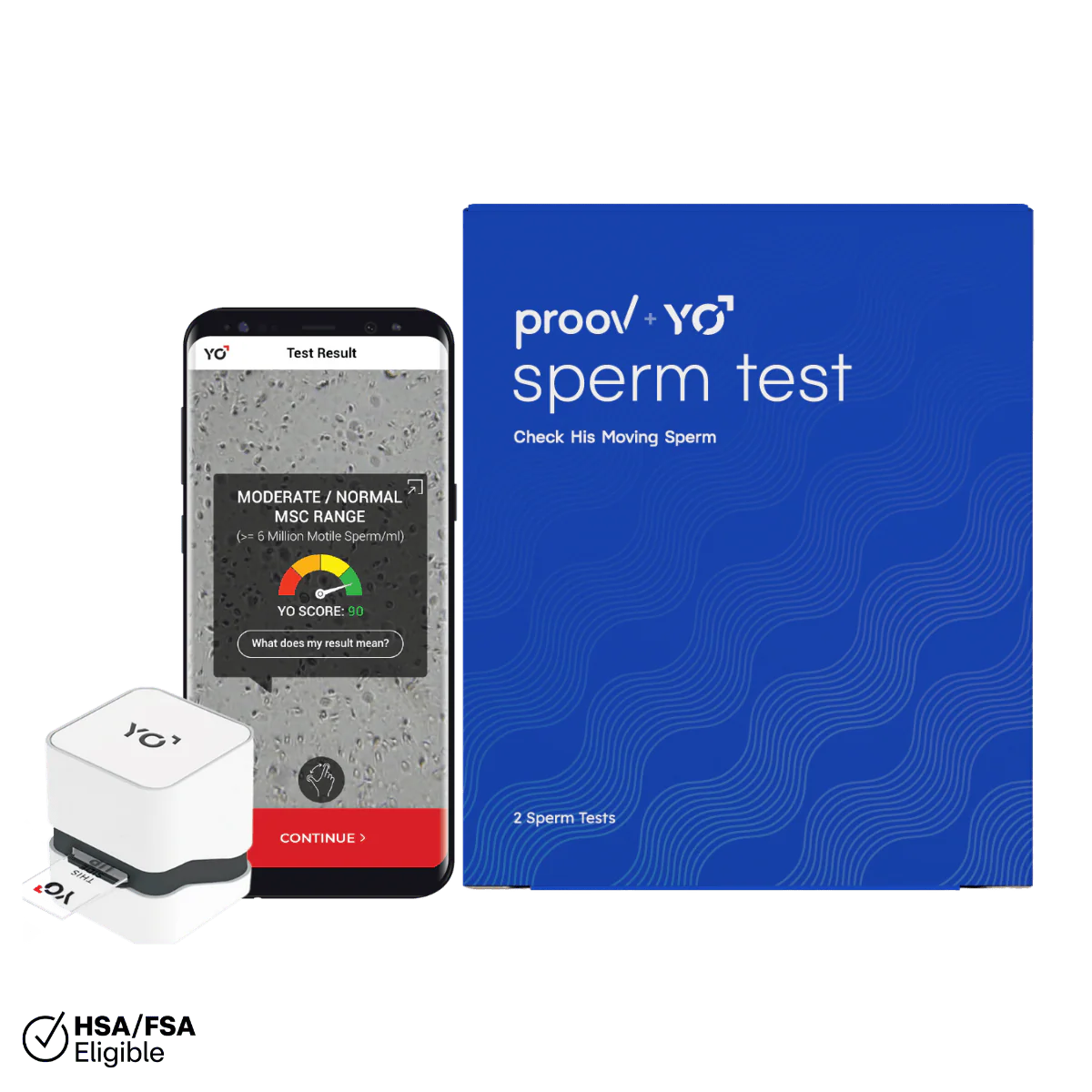 Sperm Test by Proov - Non-toxic, GO rated product free from harmful chemicals